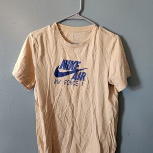 Nike Tan Logo T-Shirt